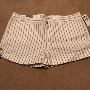 Old Navy stripe shorts